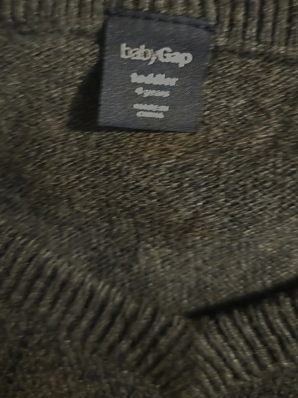 Boy's Baby Gap Gray Sweater Size 4 Years